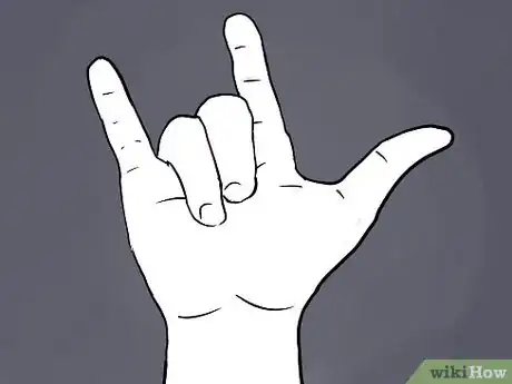 Image titled Make "I Love You" in Sign Language Step 4